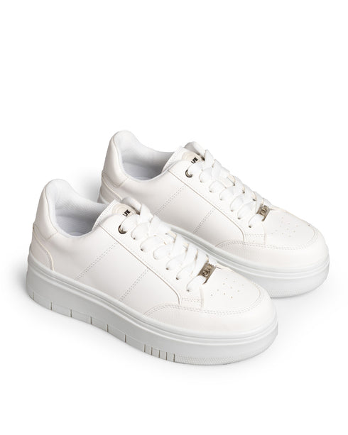 Tenis Blanco Plataforma 6753-1